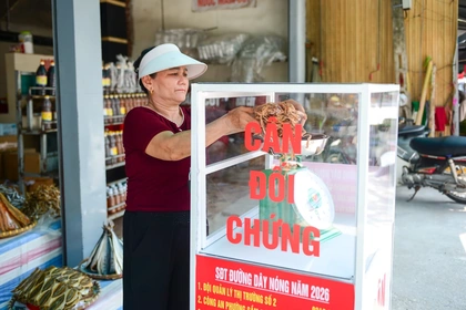 Lắp cân đối chứng tại các chợ hải sản ở Sầm Sơn